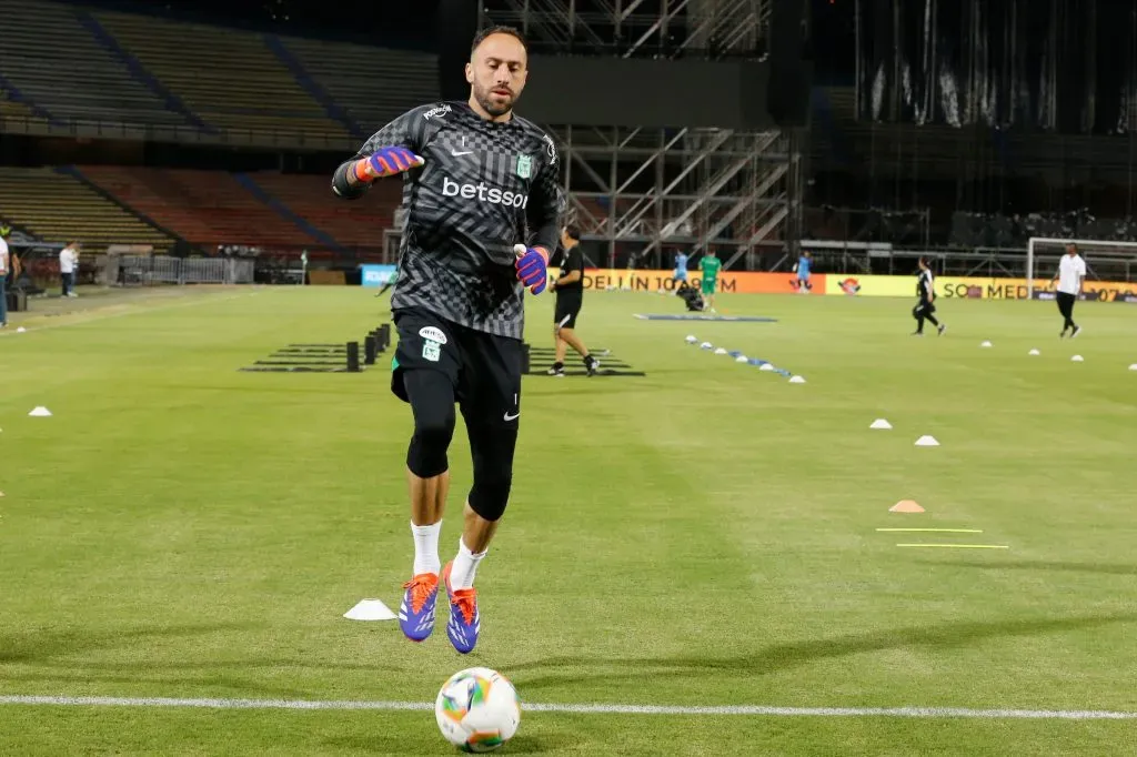 David Ospina, arquero de Atlético Nacional vs. La Equidad por la fecha 9 de la Liga BetPlay DIMAYOR II 2024. Foto: VizzorImage / Donaldo Zuluaga.