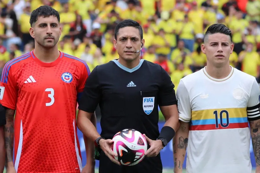 Colombia vs. Chile por Eliminatorias al mundial 2026. Foto: Imago.