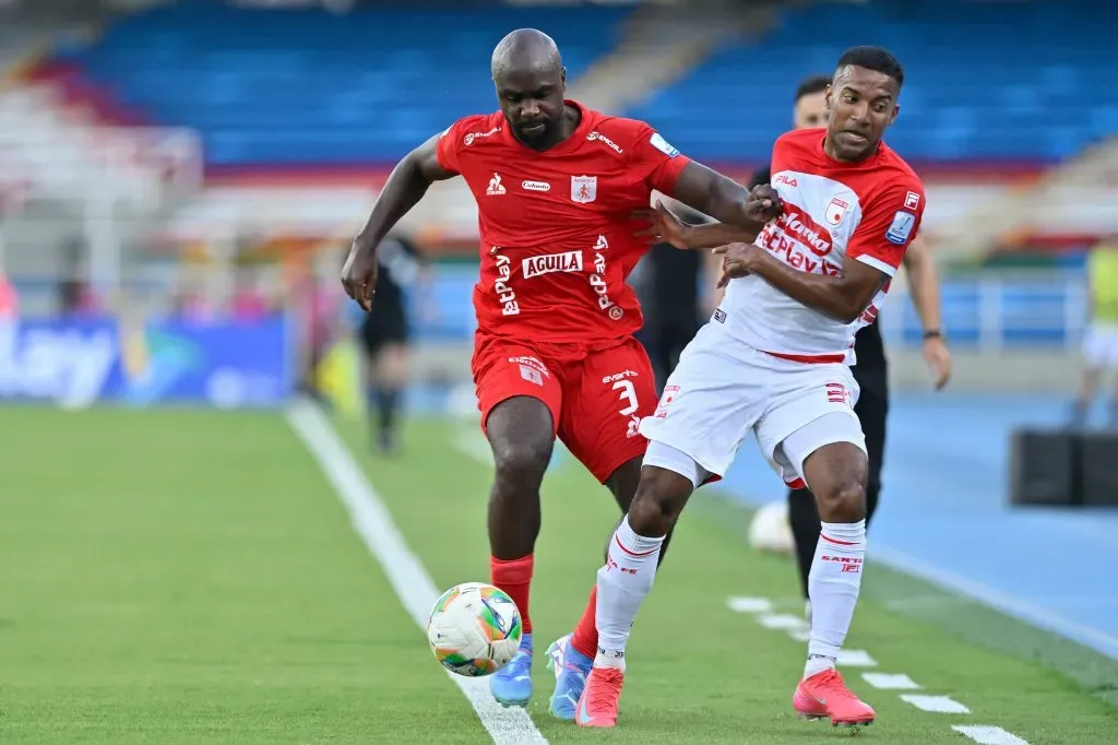 Christian Mafla de Santa Fe. (Foto: VizzorImage / Gabriel Aponte)