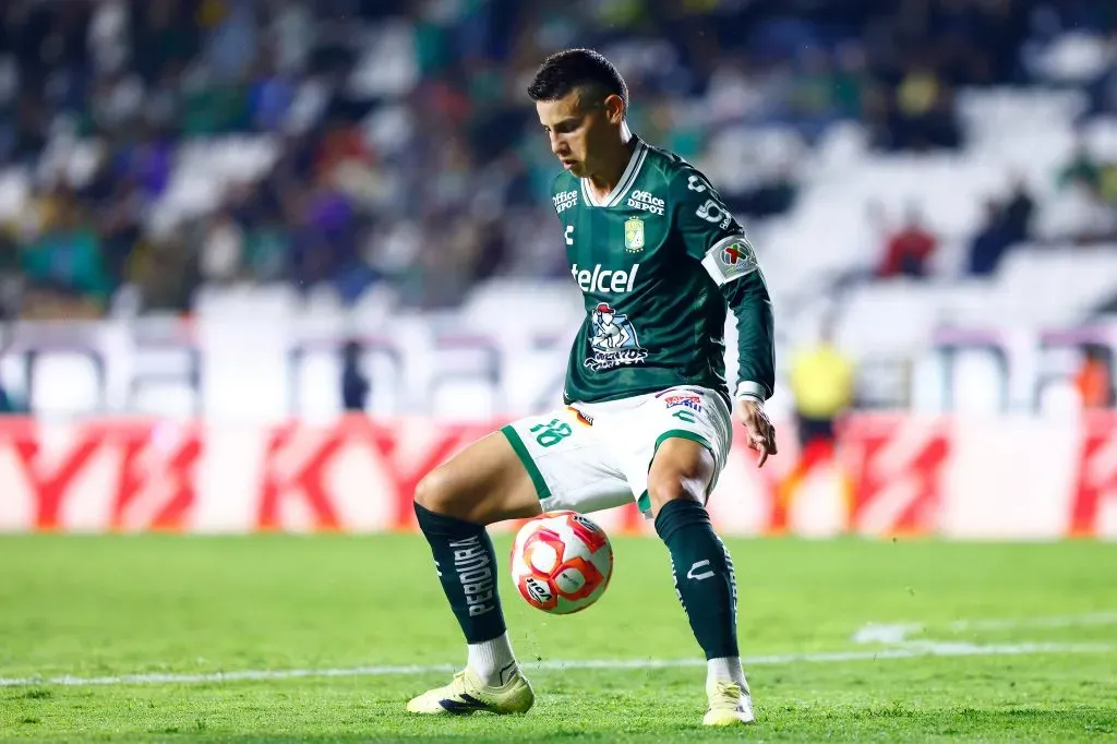 James Rodríguez con el Club León. (Foto: Leopoldo Smith/Getty Images)