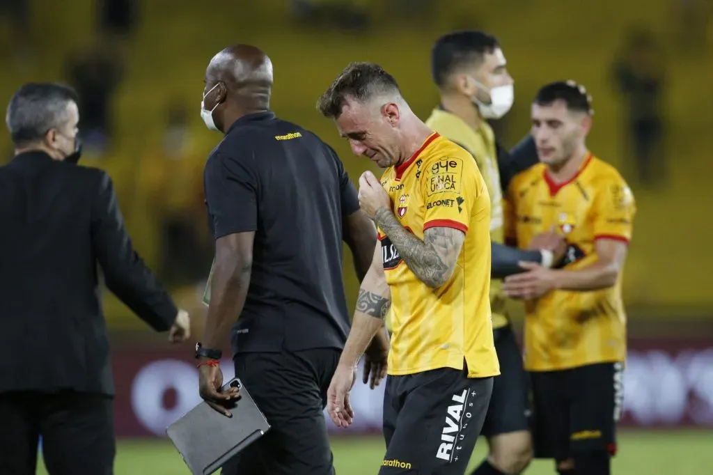 Damián Díaz es el jugador más viejo de Barcelona SC con 37 años y ha renovado con el club por dos años más. (FOTO: GettyImages)