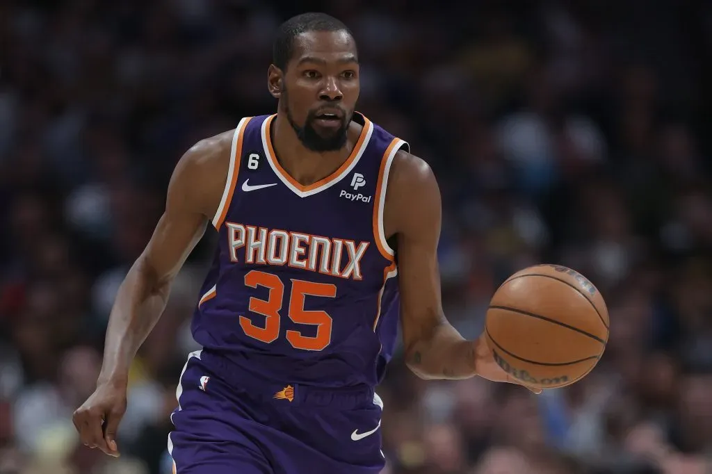 Kevin Durant es la estrella de Phoenix Suns (Getty Images).