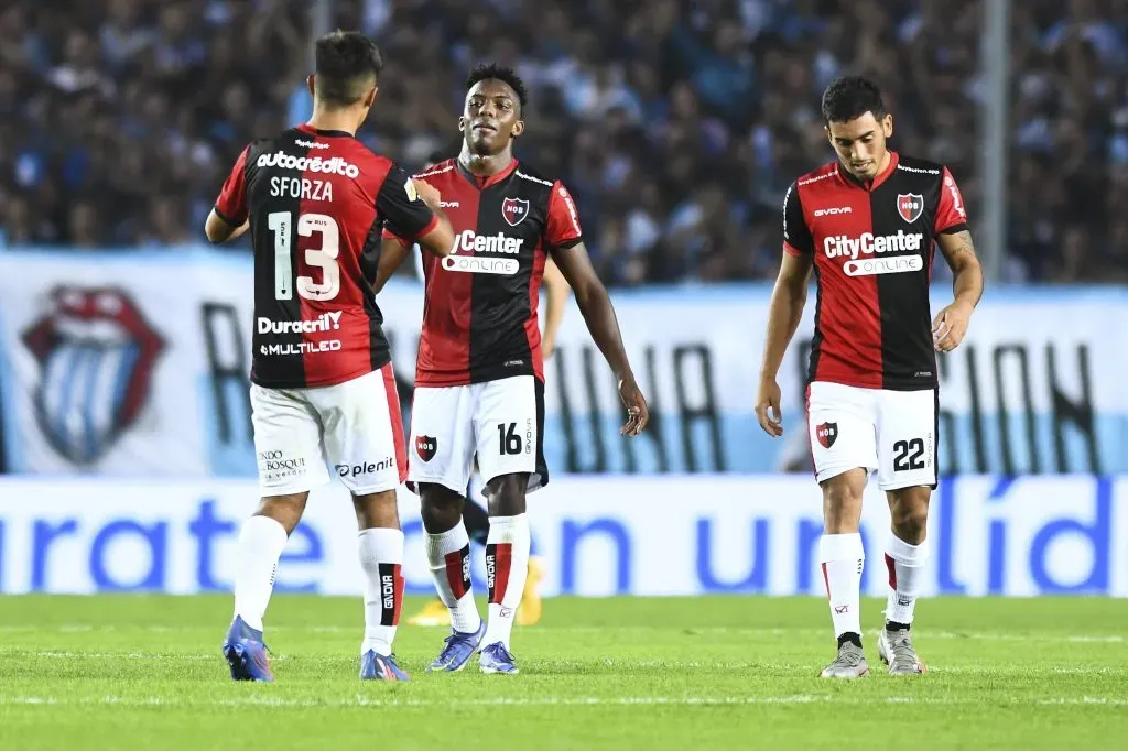 Djorkaeff Reasco con la camiseta de Newells Old Boys. Foto: Getty.