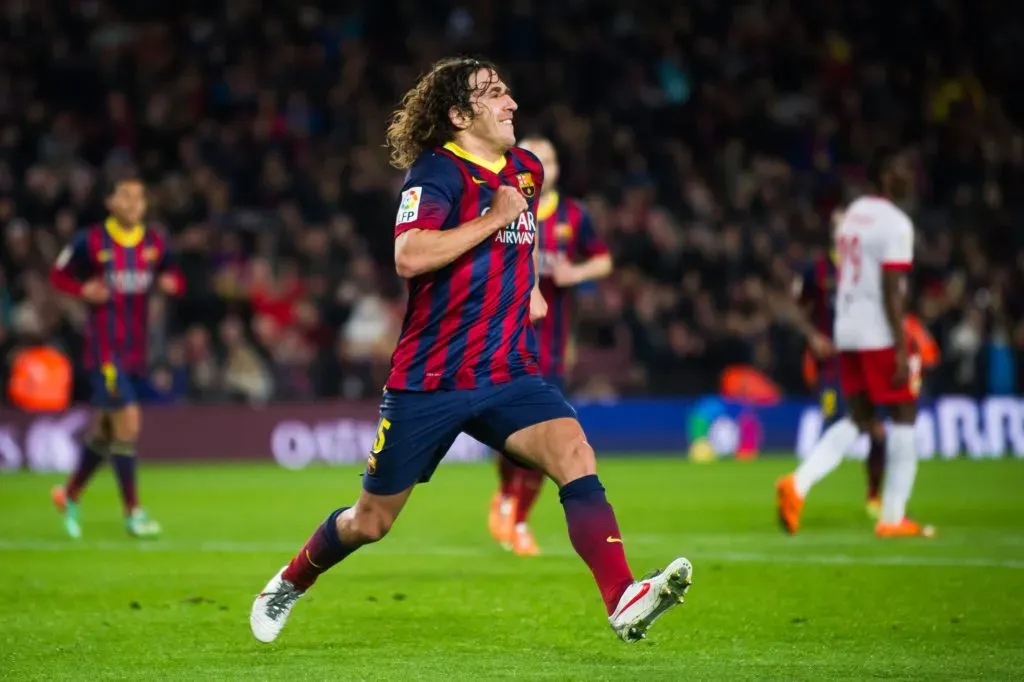 Carles Puyol es uno de los máximos referentes del FC Barcelona. Foto: Getty.