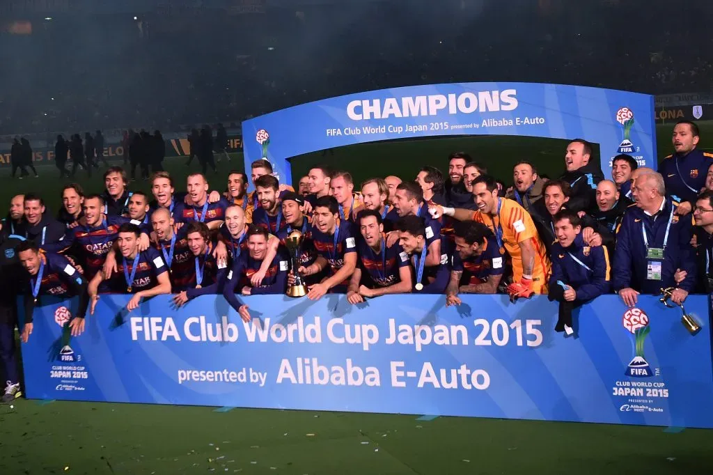 La última vez que el Barcelona participó del Mundial de Clubes fue en el 2015.