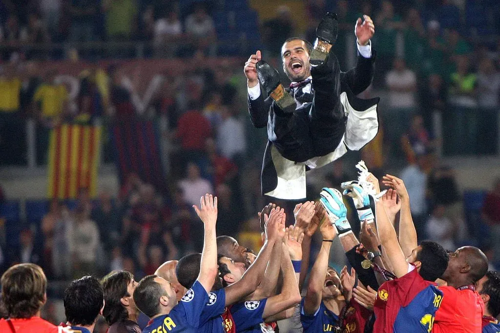 Pep Guardiola obtuvo 12 títulos como entrenador del FC Barcelona.
