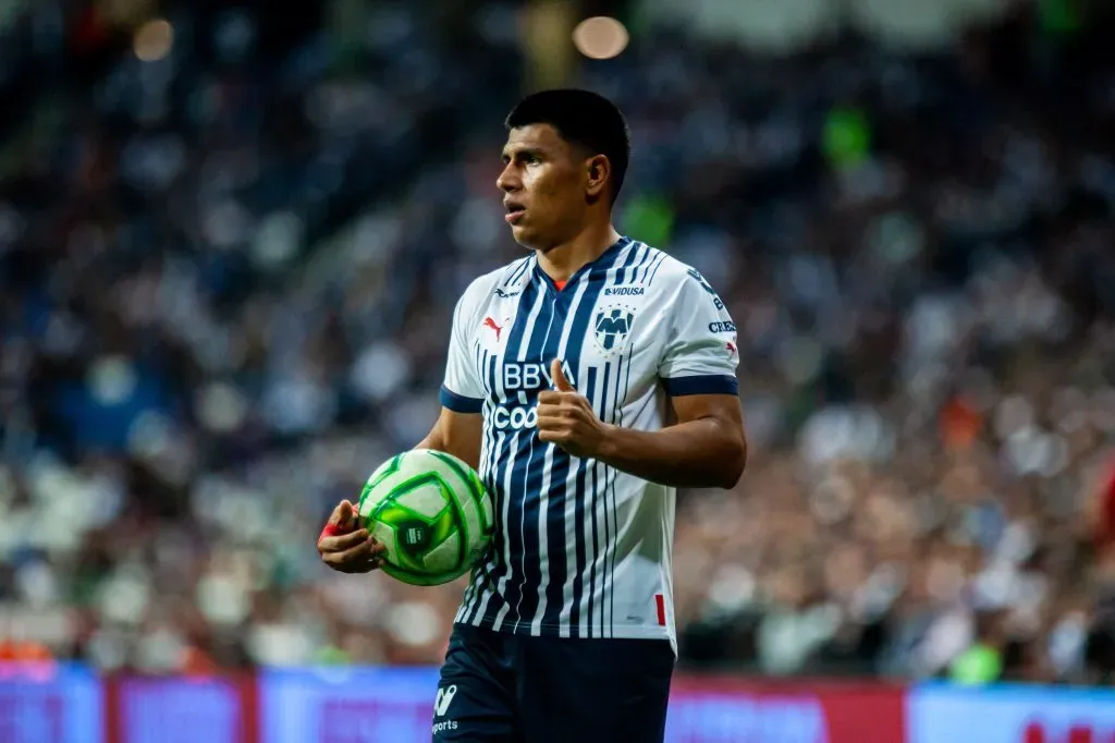 Monterrey, Nuevo León, 13 de Mayo de 2023. , durante el partido de vuelta de los Cuartos de Final del torneo Clausura 2023 de la Liga BBVA MX, entre los Rayados del Monterrey y los Guerreros de Santos Laguna, celebrado en el estadio BBVA. Foto: Imago7/ Richard Vogel