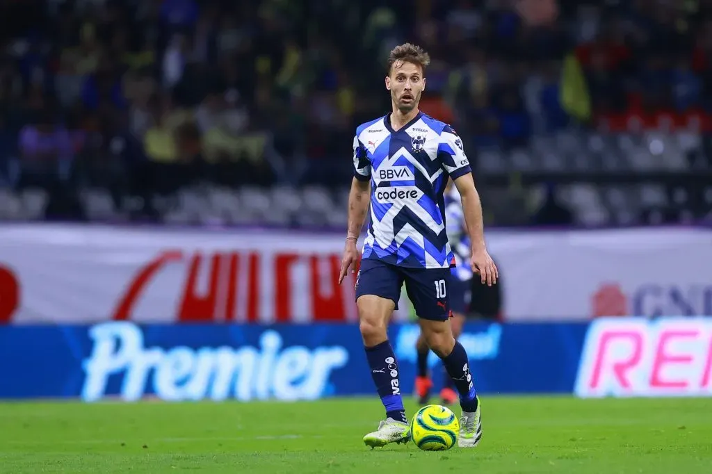 Luis Suárez elogió a Sergio Canales, una de las figuras de Rayados (Imago7)