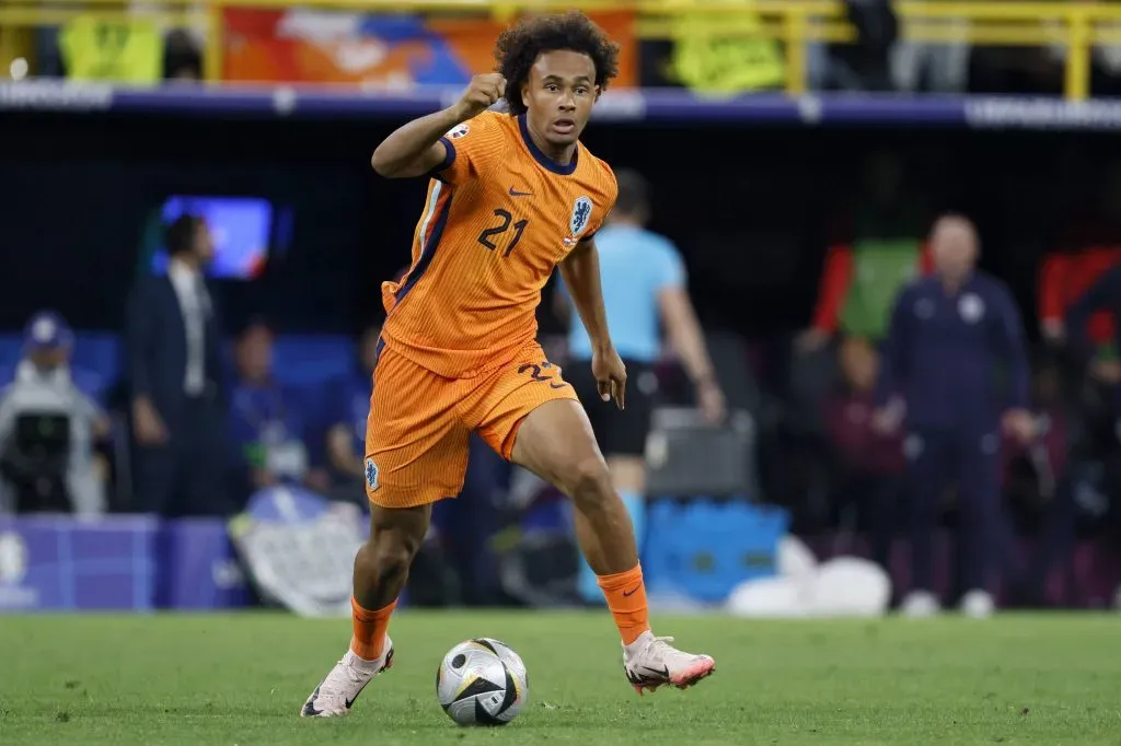 Joshua Zirkzee durante la Eurocopa 2024 (IMAGO)