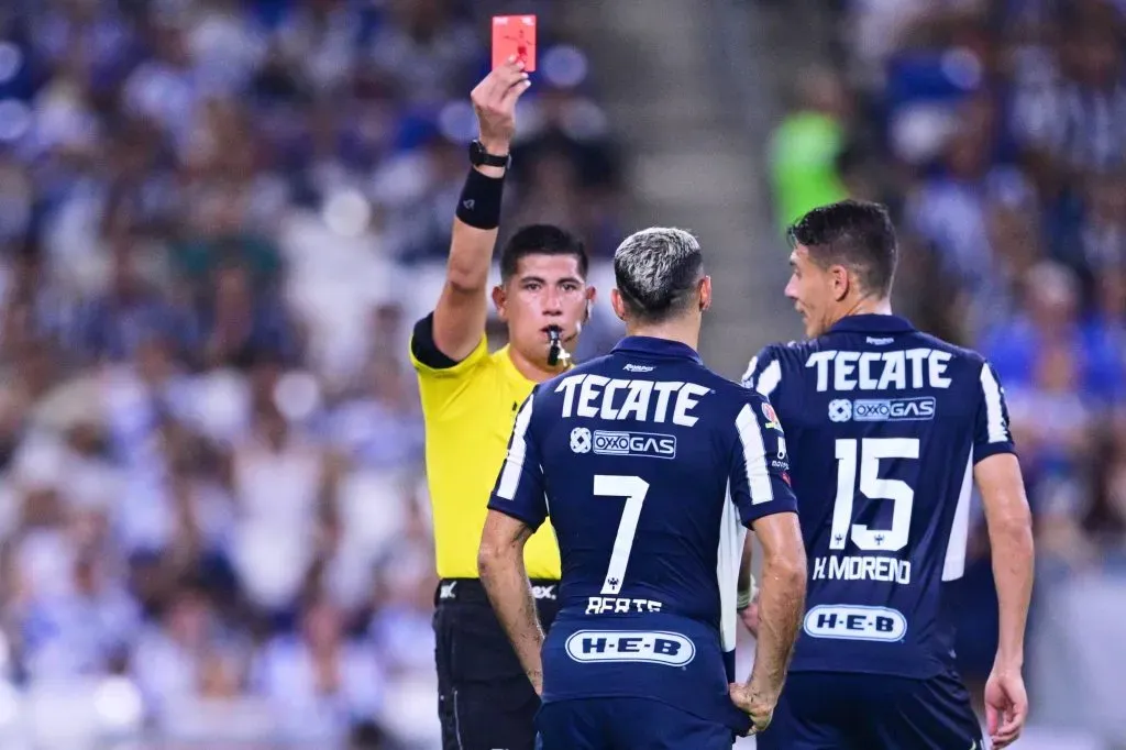 Germán Berterame vio la tarjeta roja en el juego ante FC Juárez (IMAGO)