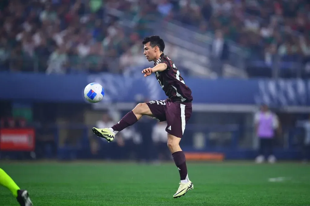 Hirving Lozano no estuvo presente en la Copa América 2024 (IMAGO)