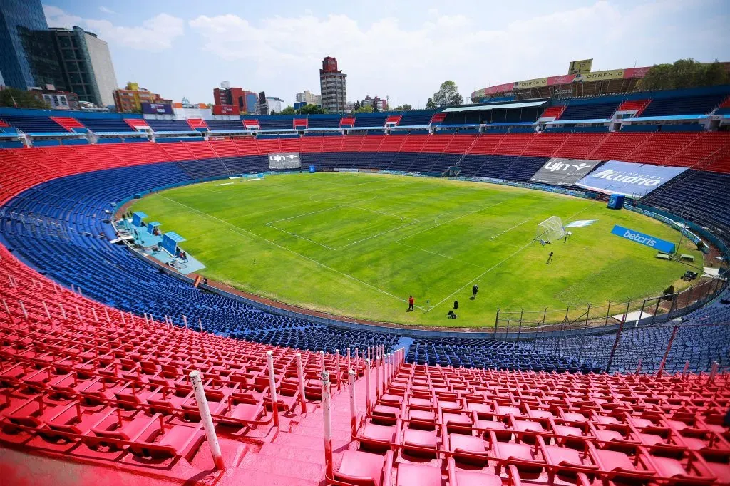 Vista aérea del Estadio Azulgrana, en CDMX (Imago 7)