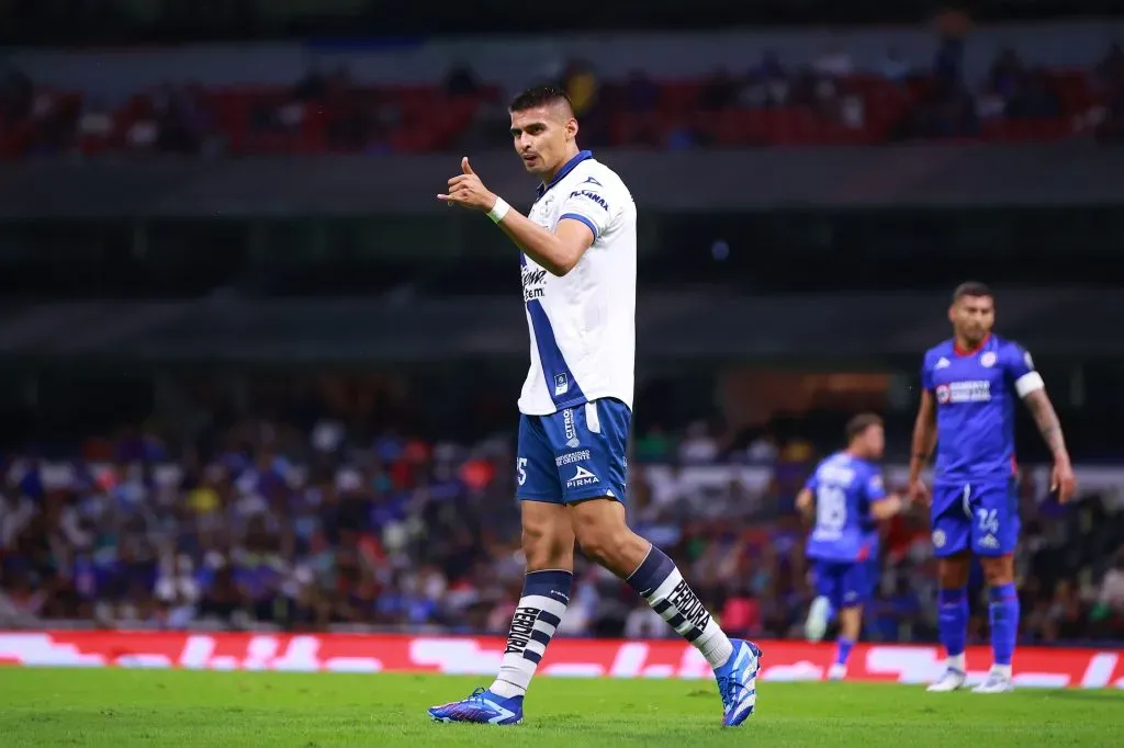 Guillermo Martínez delantero de Puebla. (Foto: Imago7)