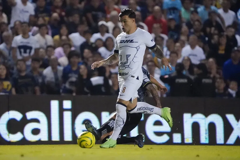 Tabó frente a Querétaro, juego en el que ingresó 4 minutos. (Imago 7)
