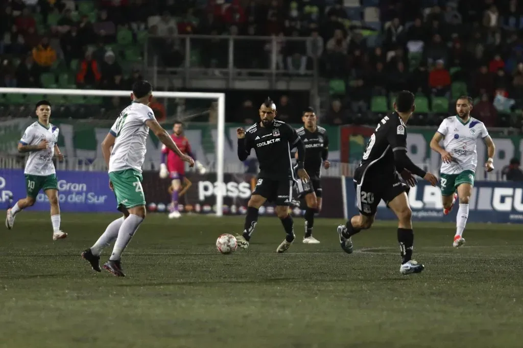 “Cualquier relator lo que quiere es relatar a Colo Colo, y más con la presencia de jugadores como Arturo Vidal” | Foto: Photosport