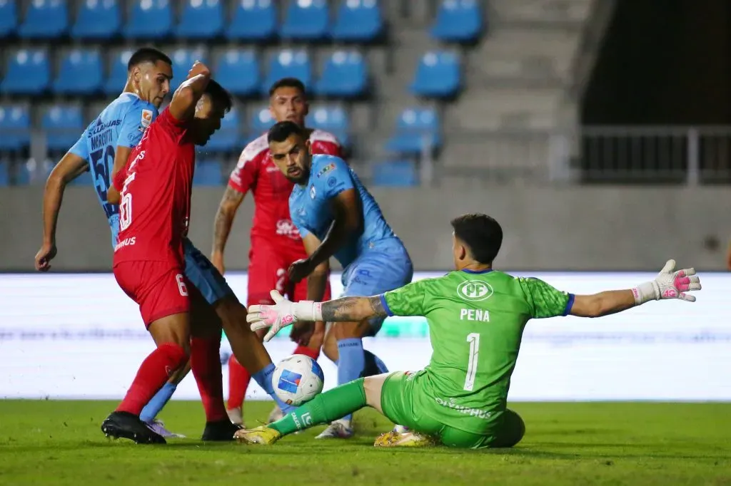 Jorge Peña, arquero calerano. (Foto: Photosport)