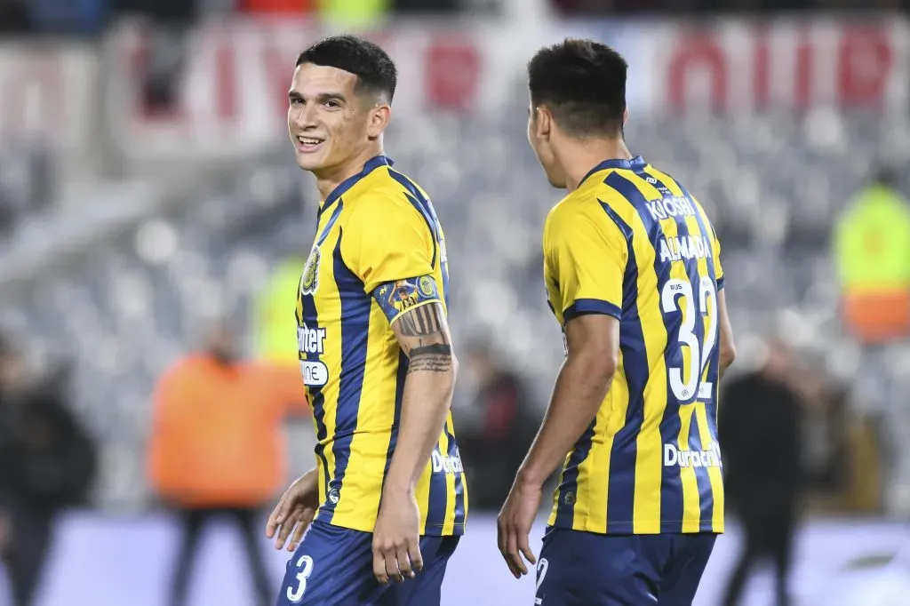 Lautaro Blanco en Rosario Central, su último club antes del Eleche (Foto: Getty Images)