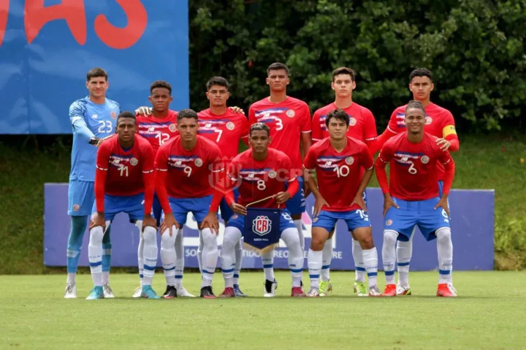 Costa Rica Sub-20 sueña con el mundial (FCRF).