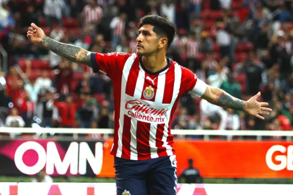 Zapopan, Jalisco, 4 de marzo de 2023. , durante el partido de la jornada 10 del torneo Clausura 2023 de la Liga BBVA MX, entre las Chivas Rayadas del Guadalajara y los Guerreros de Santos Laguna, celebrado en el estadio Akron. Foto: Imago7/ Juan Carlos Nuñez Cubeyro.