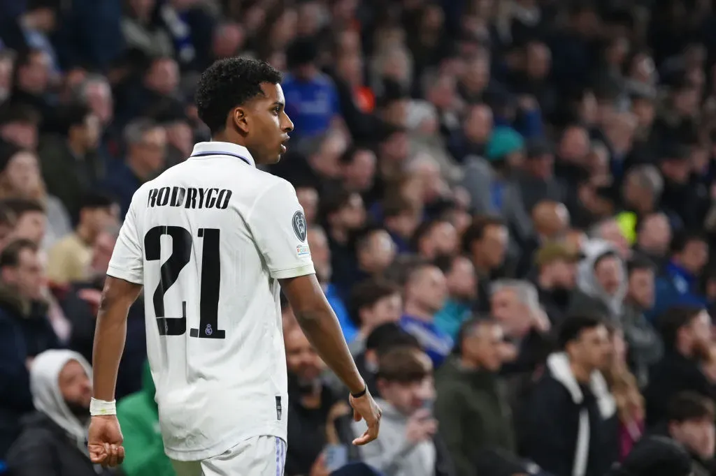 Rodrygo fue la gran figura del partido (Getty Images)