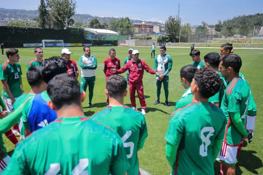 Ricardo Cadena, director técnico de la Selección Nacional de México Sub23. Foto: Imago7