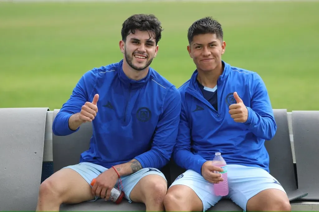 Louis Derbez brilla en las Fuerzas Básicas de La Máquina. Foto: Cruz Azul