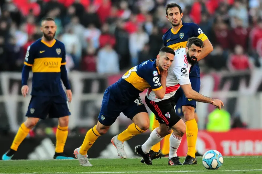 River y Boca igualaron sin goles en el clásico posterior a la final de Madrid. Foto: Getty.