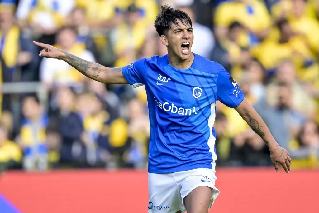 Matías Galarza en Genk (Imago)