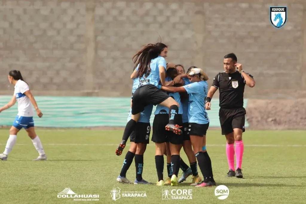 Las iquiqueñas siguen en racha, esta vez a costa de Universidad Católica. | Prensa Deportes Iquique