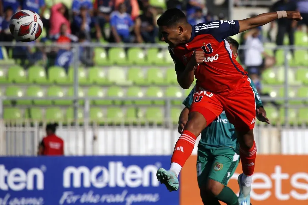 Cristián Palacios quiere seguir en Universidad de Chile. Foto: Andres Pina/Photosport