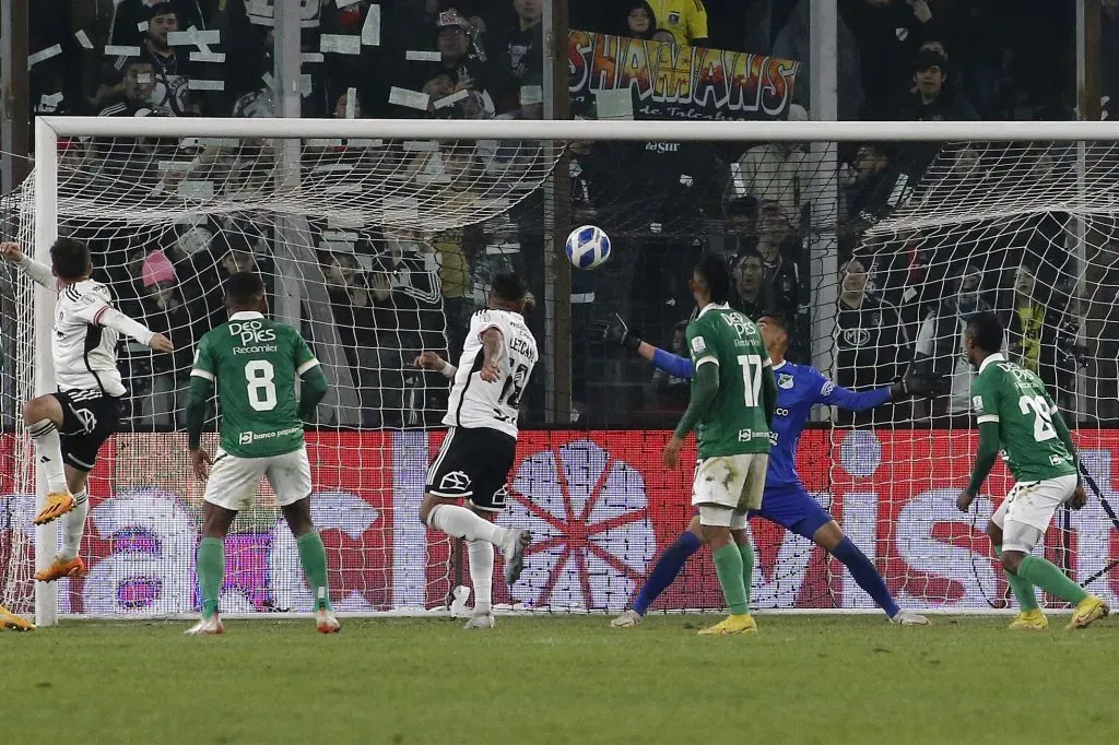 El gol que Lezcano le marcó a Deportivo Cali le devolvió la confianza (Photosport)