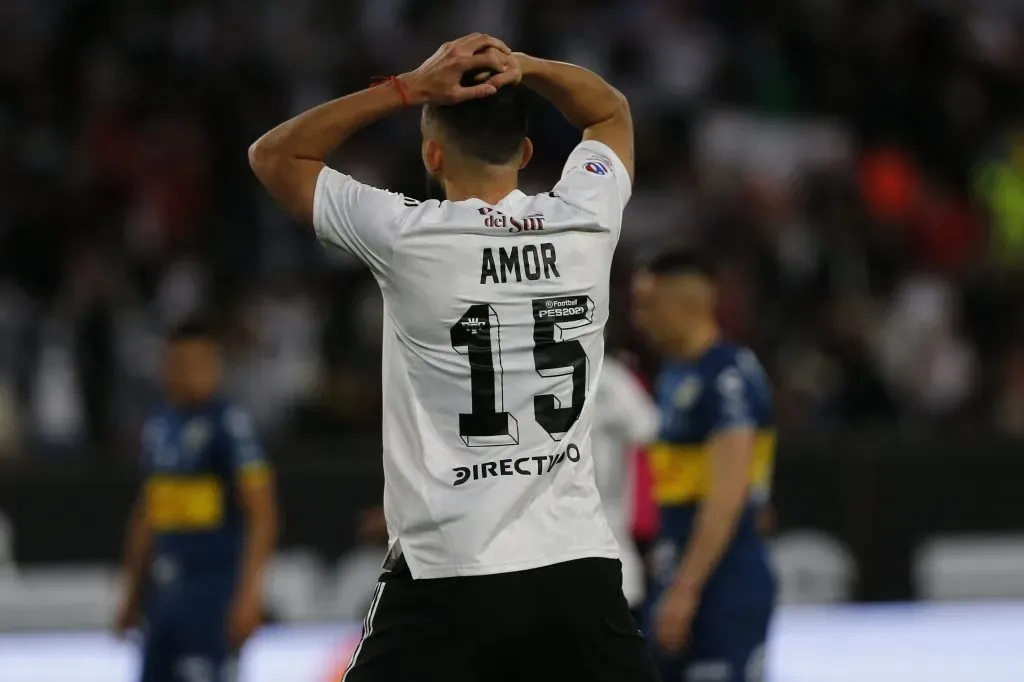 Amor sufre debido a la incertidumbre sobre su inscripción (Marcelo Hernandez/Photosport)