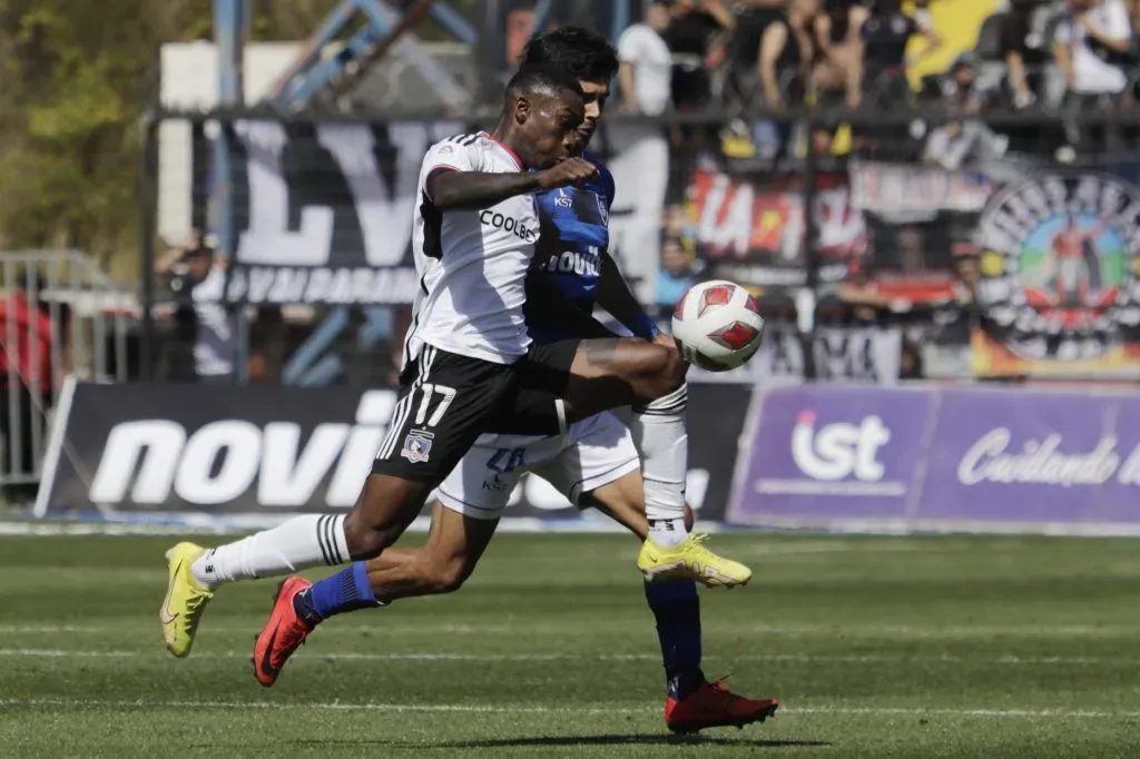 Castillo ha sido un fiasco este 2023 en Colo Colo (Photosport)