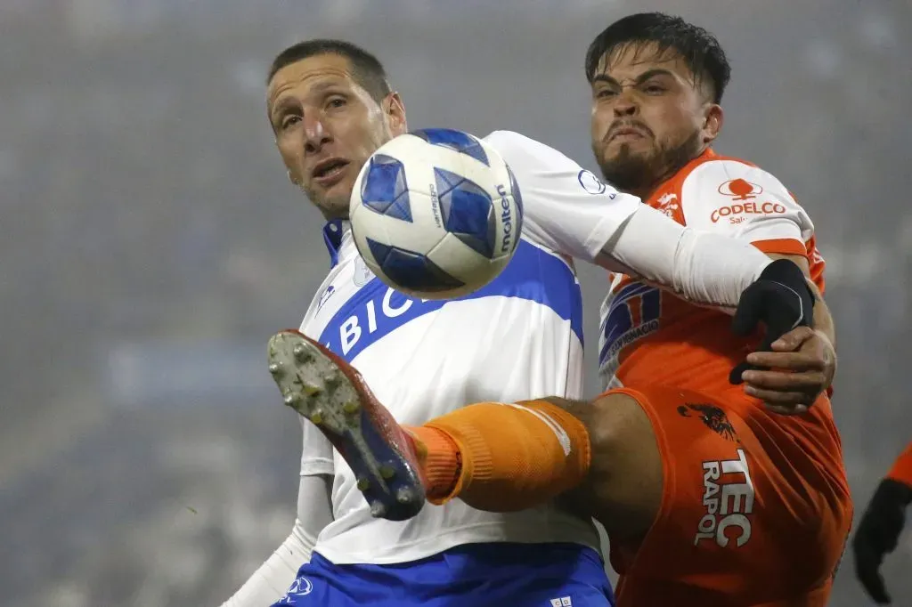 Marcelo Jorquera es de las buenas figuras en defensa que tiene el puntero Cobresal. | Foto: Photosport.