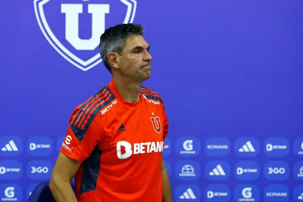 Mauricio Pellegrino tiene contrato con la U hasta el final del presente torneo (Photosport)