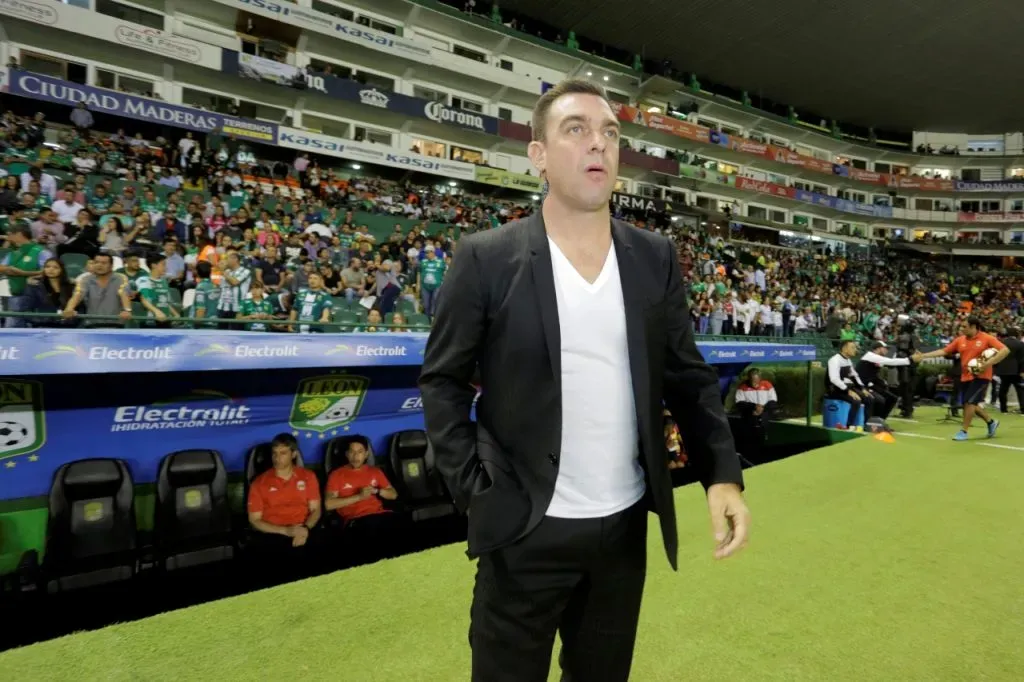 Pablo Guede durante su etapa en México (Getty Images)