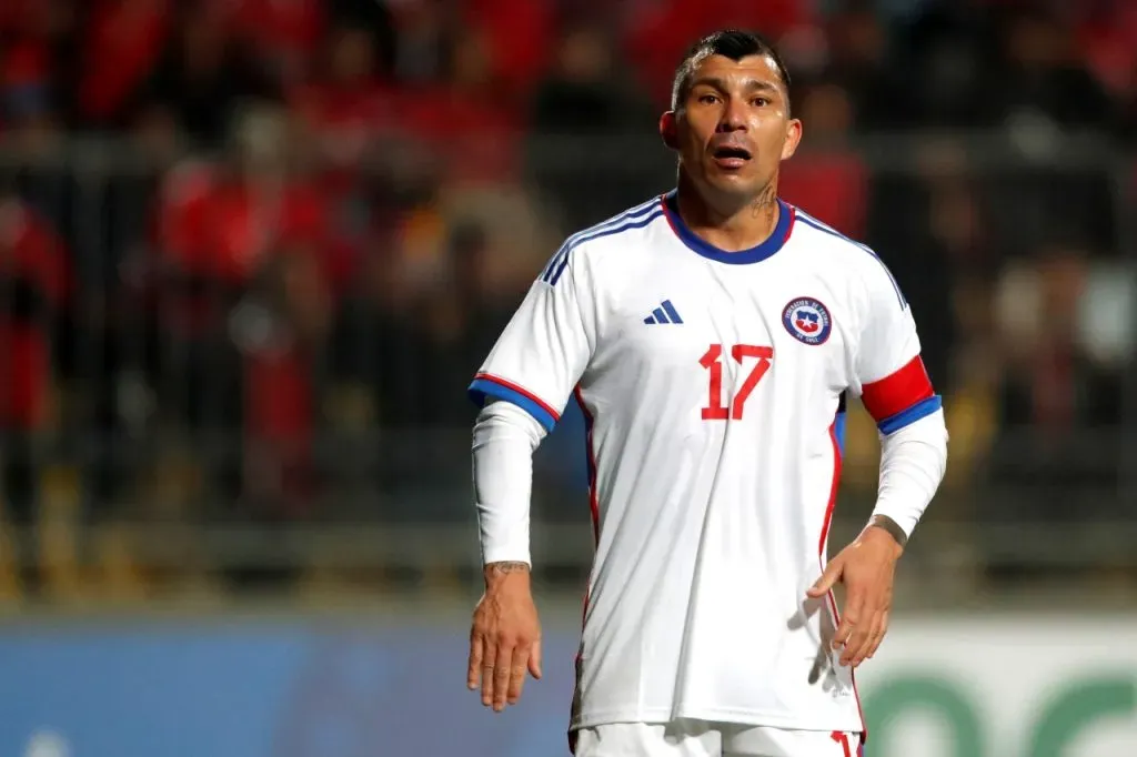 Gary Medel, el jugador con más partidos en La Roja (Photosport)