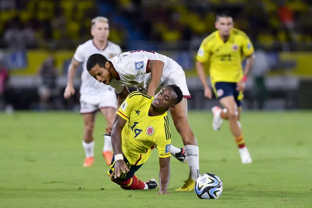 Colombia venció a Venezuela en la primera fecha de las Eliminatorias Sudamericanas rumbo al Mundial 2026, y en la segunda jornada debe visitar a Chile. | Foto: Getty