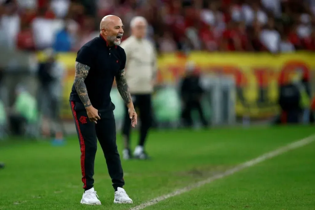 Jorge Sampaoli cerca de irse del Flamengo (Getty Images)