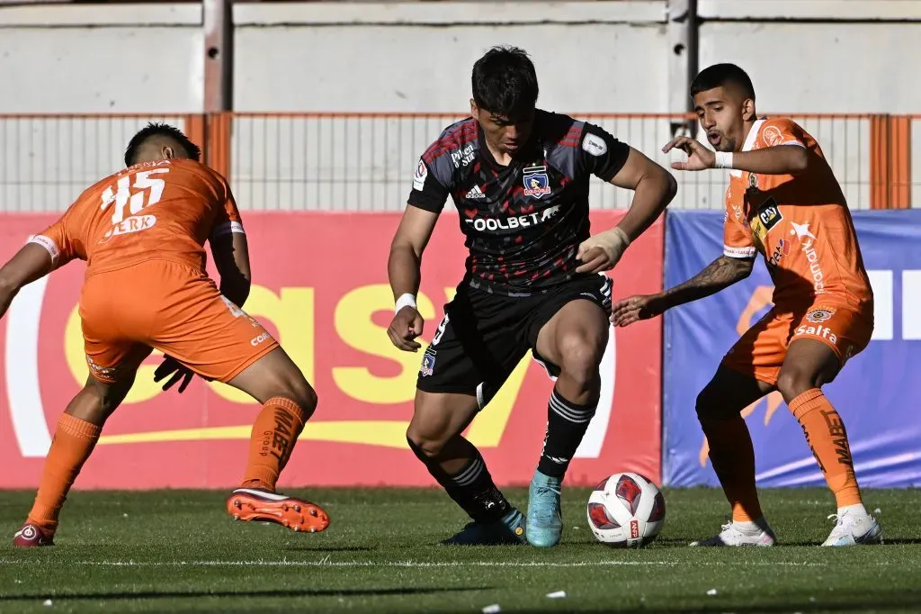 Colo Colo y Cobreloa animaron un partidazo en el norte. Foto: Photosport.