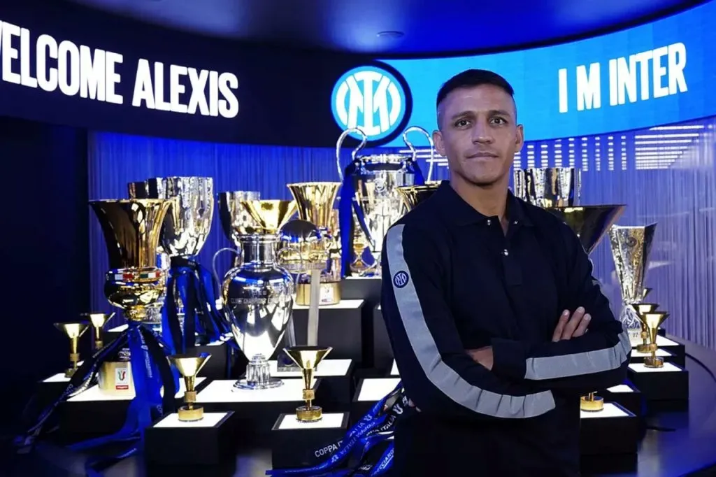 Alexis volvió a Italia tras un año en Olympique de Marsella (@Inter)