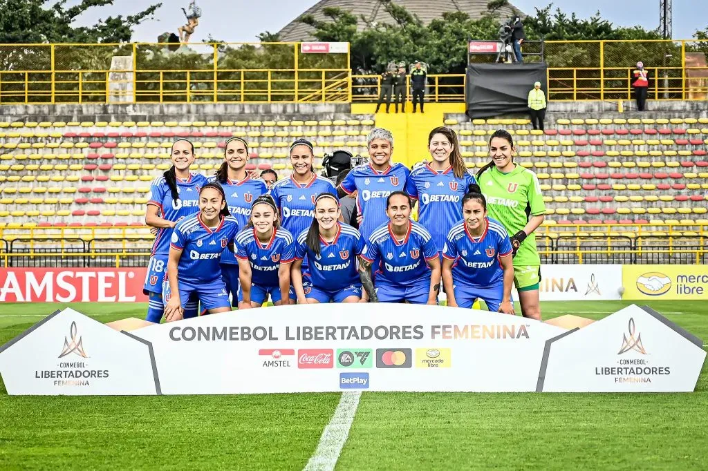 Las XI leonas que iniciaron en la Libertadores este jueves. | Foto: Conmebol