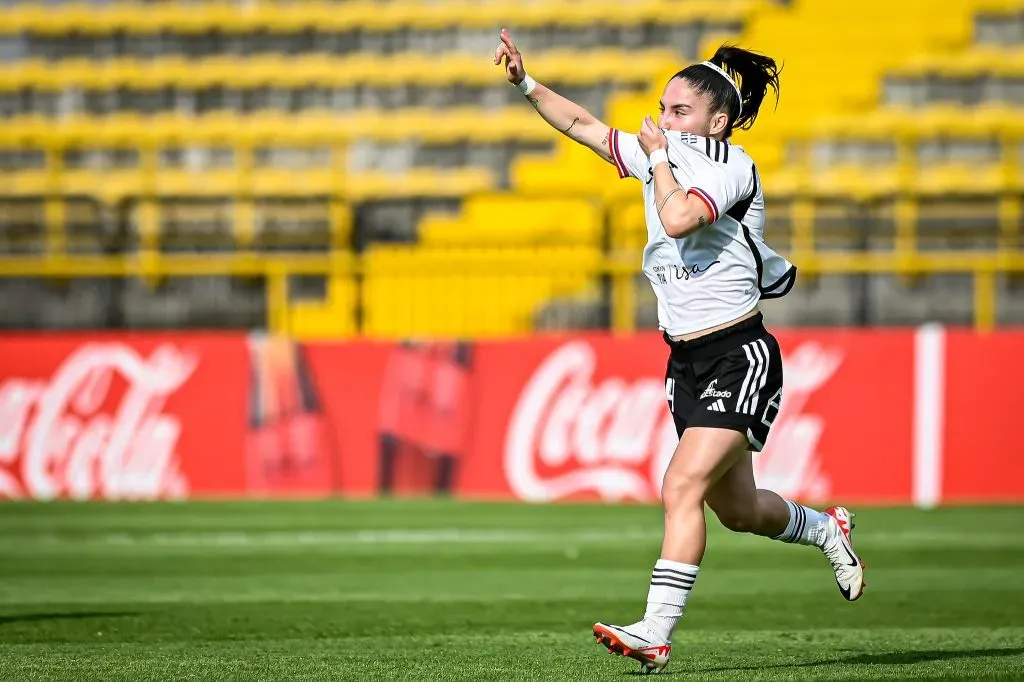 Grez marcó su primer gol en la Libertadores Femenina. | Foto: Conembol