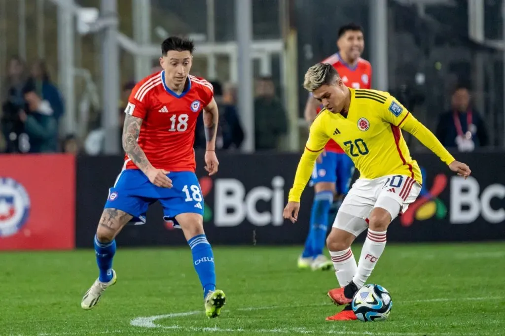 Rodrigo Echeverría y su primer juego por los puntos como titular en La Roja (Guille Salazar)