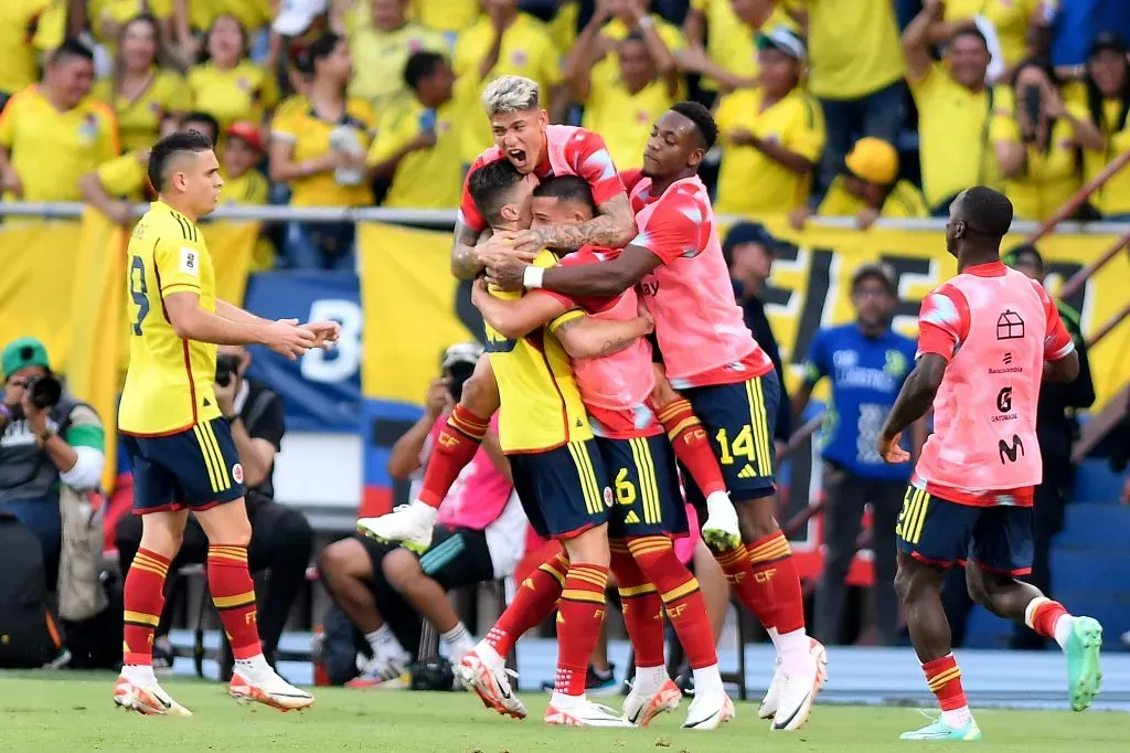 Colombia se farreó el triunfo ante Uruguay.