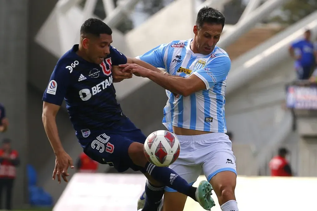 Ante Magallanes fue el último partido de titular de Palacios en el Campeonato Nacional. Foto: Sebastian Cisternas/Photosport