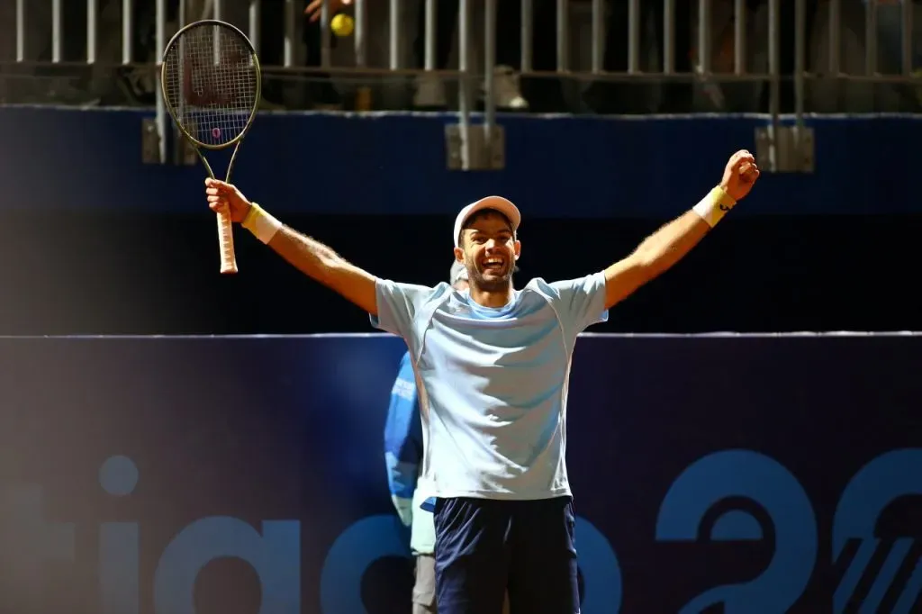 Facundo Díaz Acosta, medalla de oro en el tenis de Santiago 2023 (Photosport)