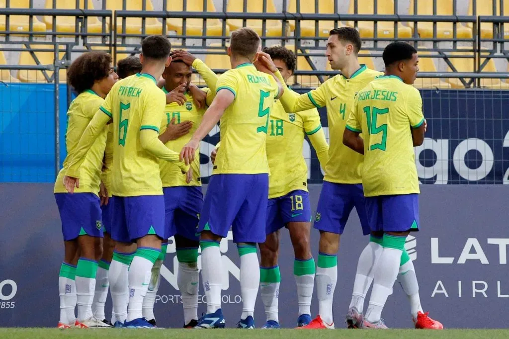 La Sub 23 de Brasil es finalista de Santiago 2023 (Photosport)