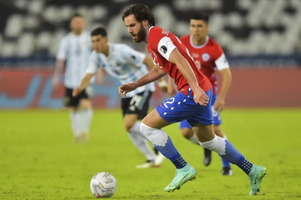 Ben Brereton Díaz llegó a Chile gracias a un joven que lo descubrió en un videojuego. Foto: Photosport.