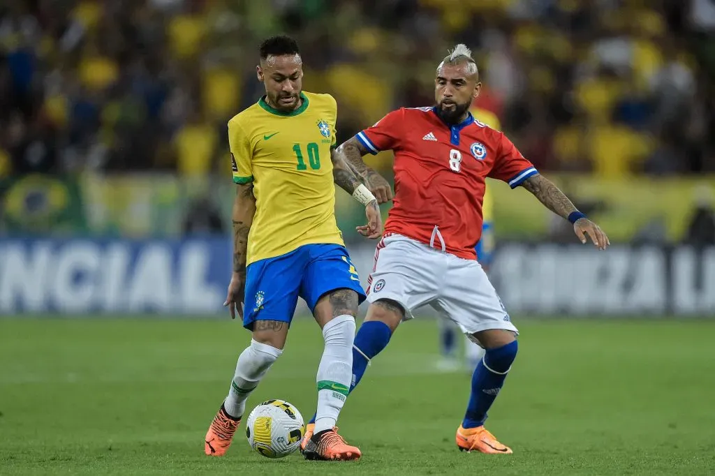 Brasil es otro de los rivales en los partidos de Chile para el 2024. Foto: Photosport.